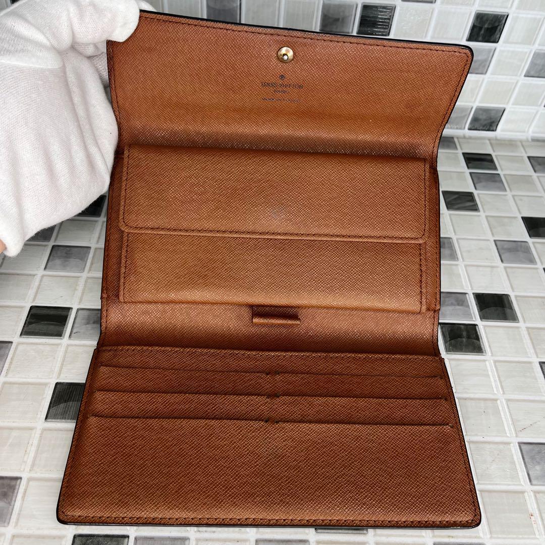 LOUIS VUITTON ルイヴィトン モノグラム折り財布 長財布 a50