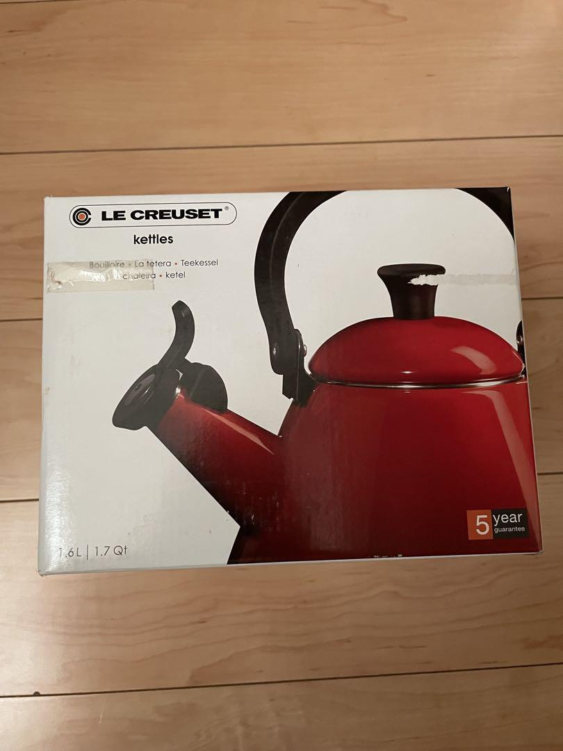 CREUSET オレンジやかん