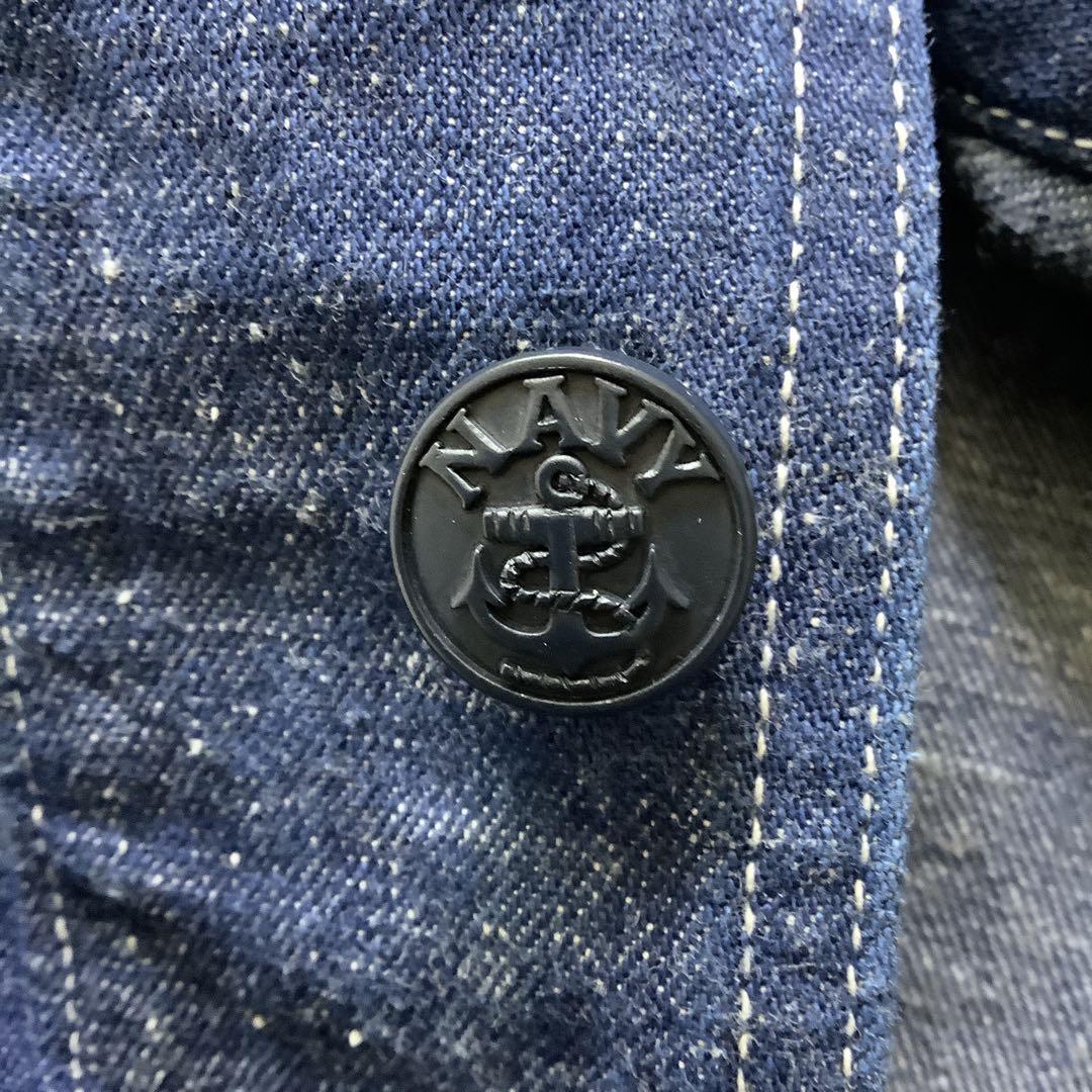 3~40'sのUS NAVYヘチマ襟デニムカバーオールを復刻!! ヘラクレス