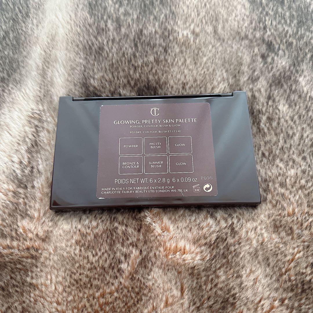 フェイスパウダー CT GLOWING PRETTY SKIN PALETTE