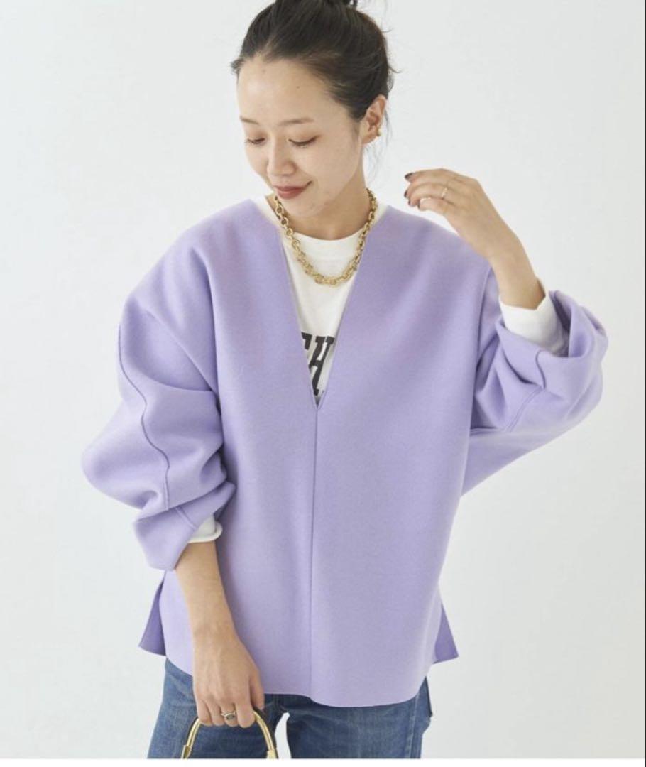 美品　plage RIAM シルエットブラウス