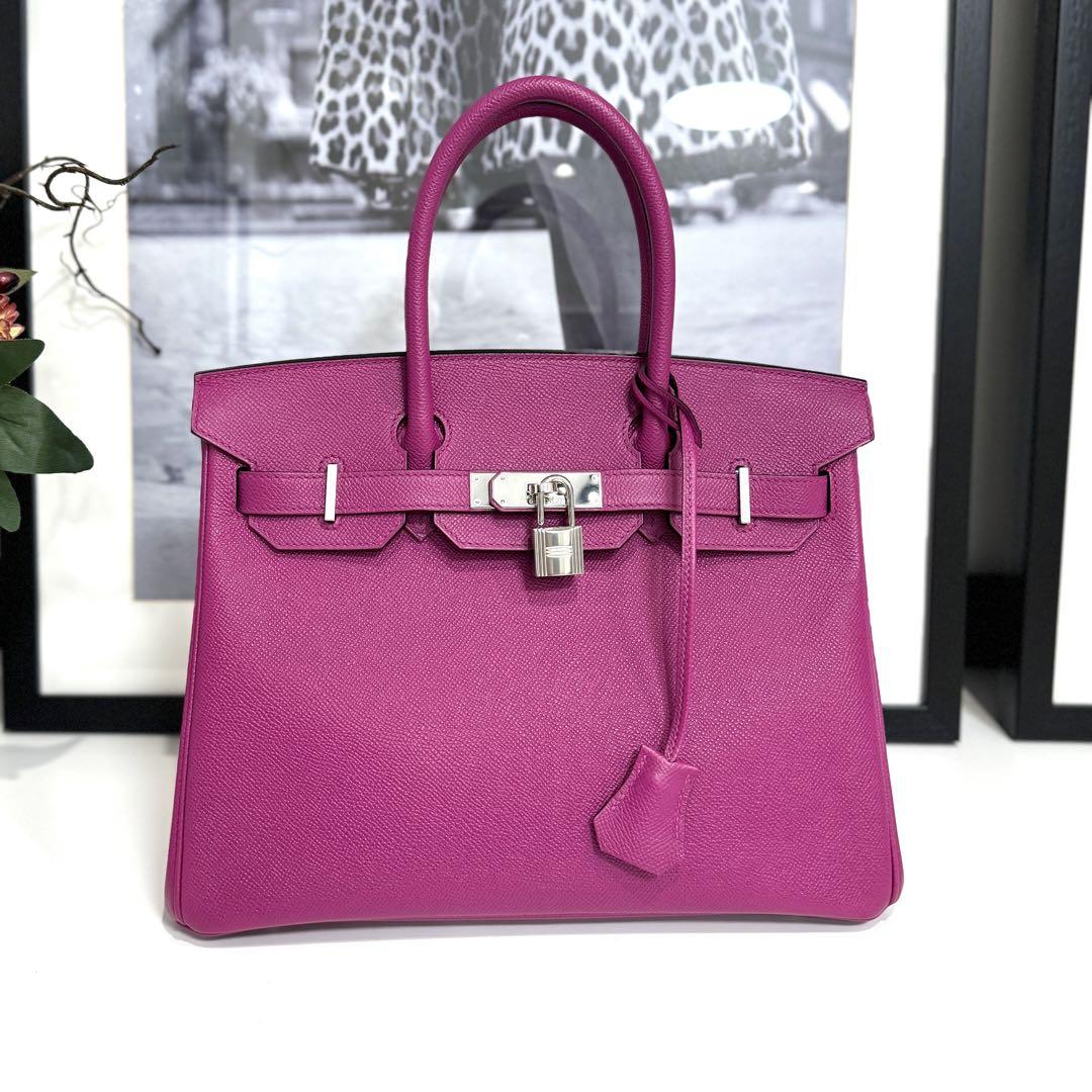 HERMES エルメス バーキン30 エプソン トスカ D刻印 705,250円