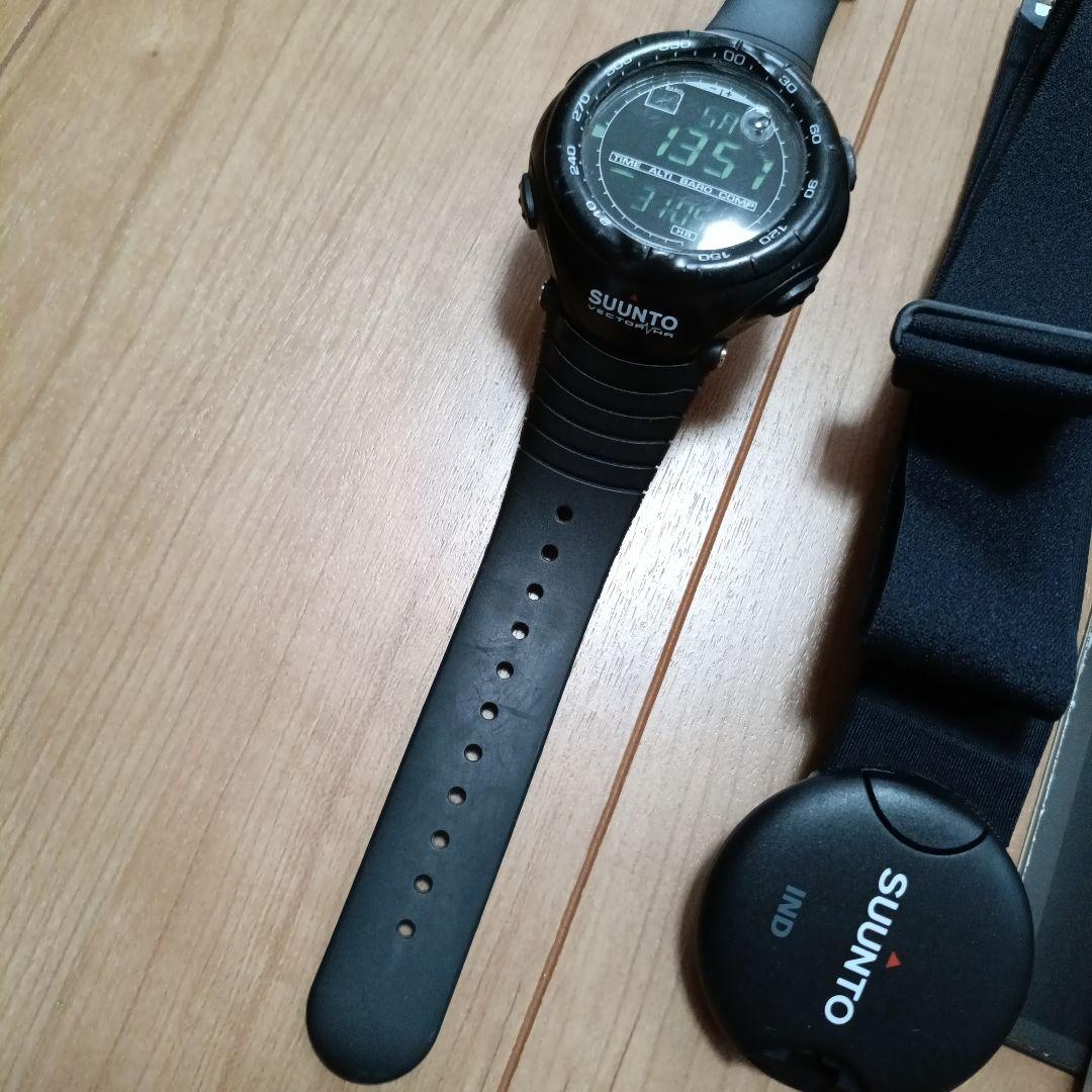 SUUNTOスント　VECTOR HR ブラック　中古品