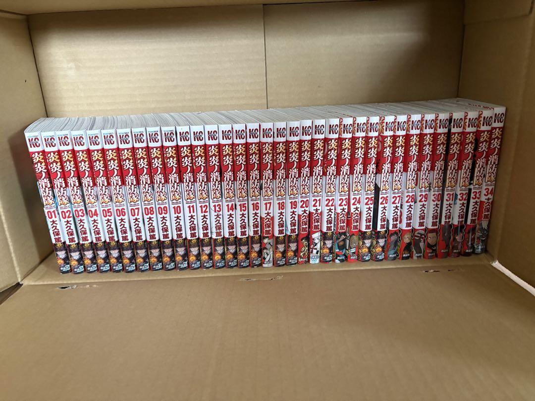炎炎ノ消防隊全巻セット 1-34巻（全巻帯付き）