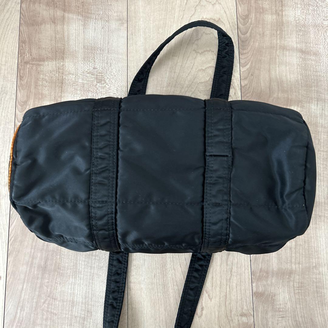 PORTER ミニドラムバッグ 黒