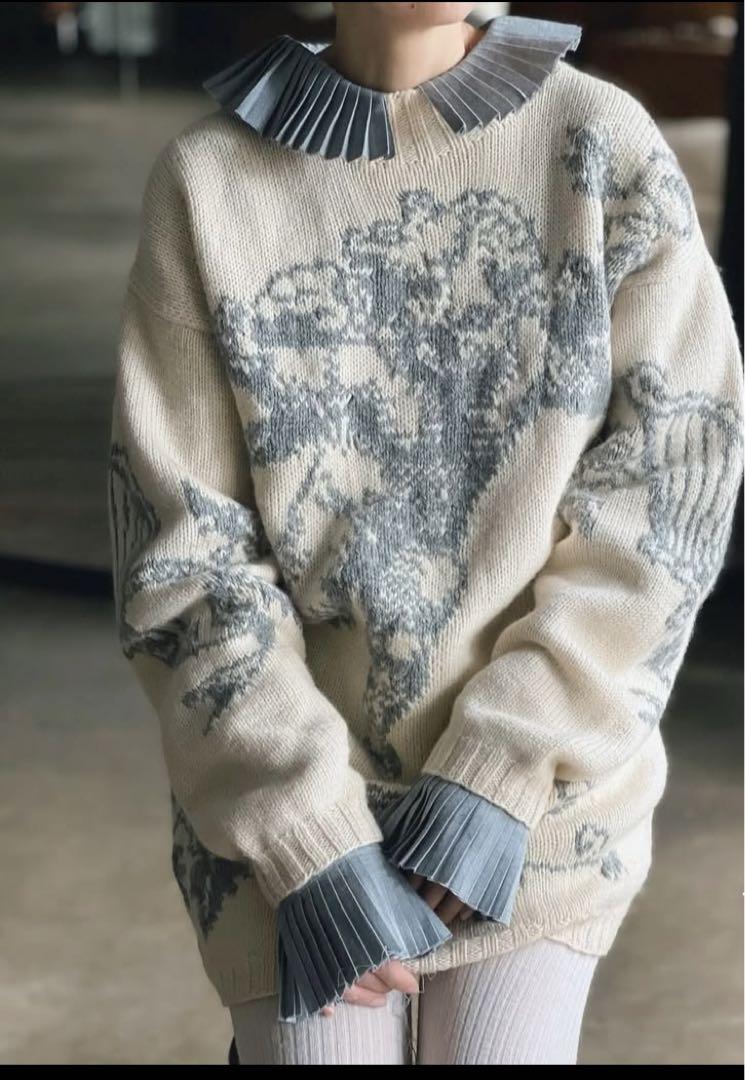 Jun Mikami プリーツカラーオックスフォードシャツ 美品
