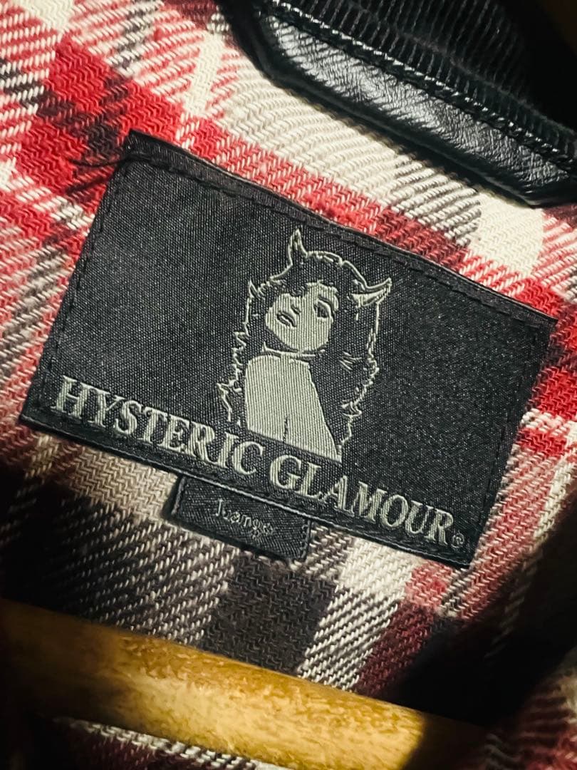 極限定 ヒステリックグラマー フライト レザージャケット A-2 短丈 Lサイズ 極限定 ヒステリックグラマー フライト レザージャケット A-2 短丈 Lサイズ