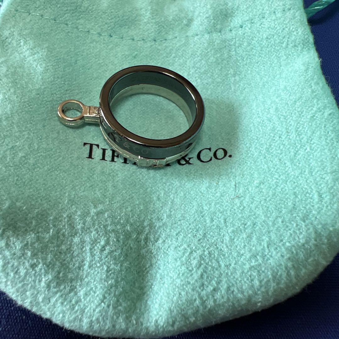 Tiffany & Co. ブラックチタンリング 1837刻印