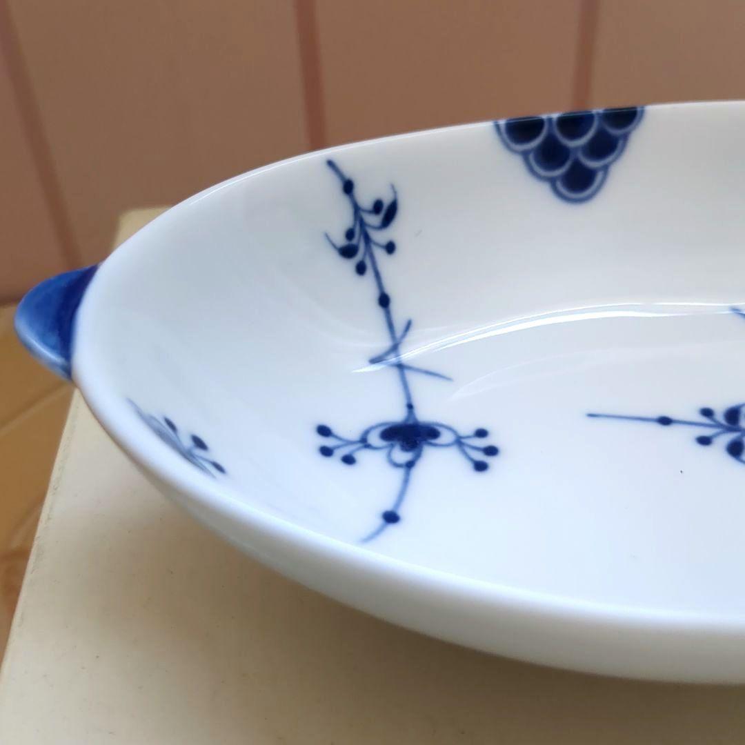 Brouge 三洋陶器　新品未使用　ブルージュ　オーバル皿５客セット　箱入り
