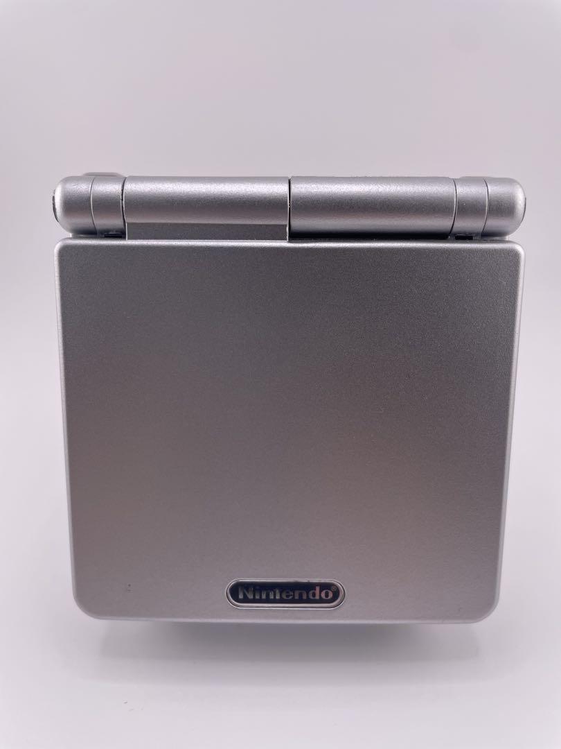 ゲームボーイアドバンスSP シルバー　ips 液晶　V7