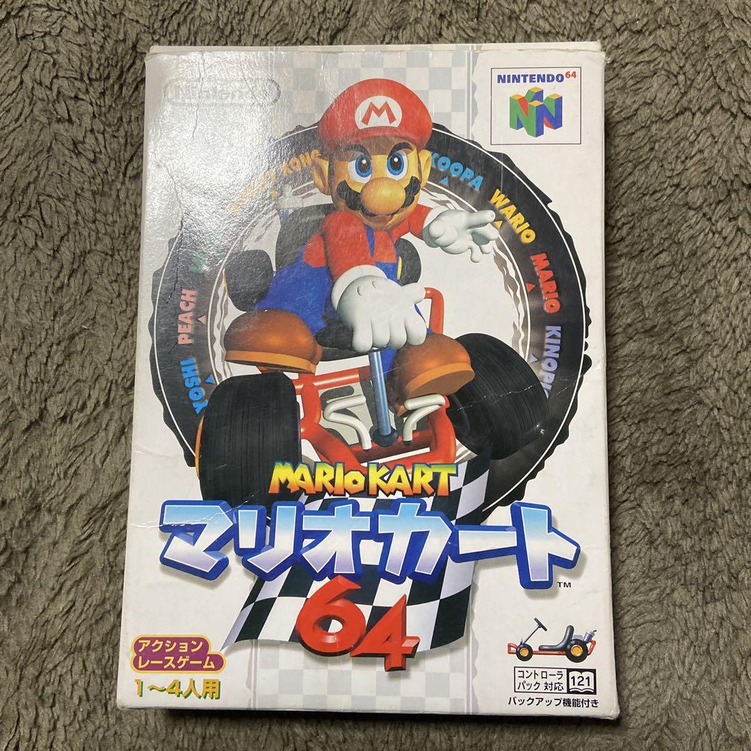 ニンテンドー64ソフト】マリオカート64 箱説付 動作確認済