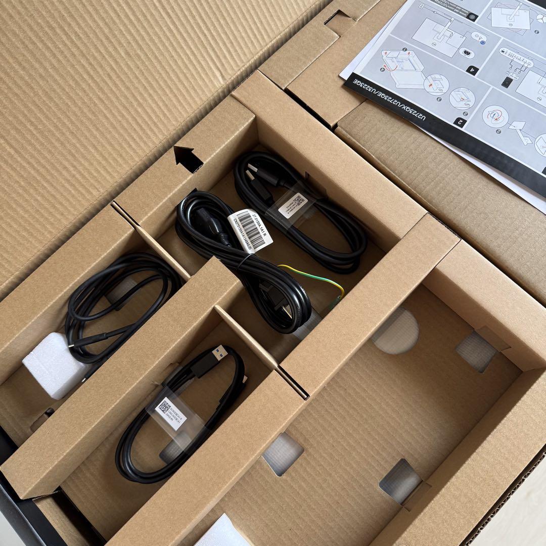【極美品】Dell U2723QE-A 27インチ 4K モニター 保証4年弱