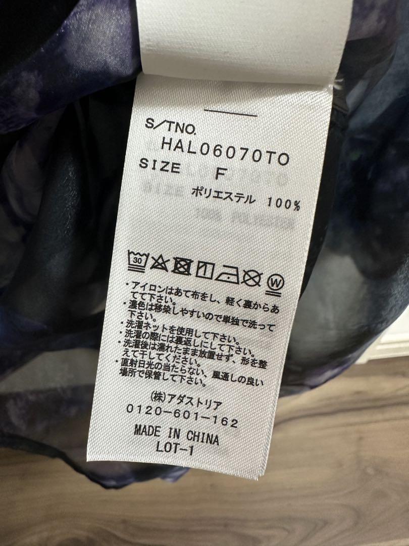 ★タグ付き★HARE アートフラワーシアーシャツ