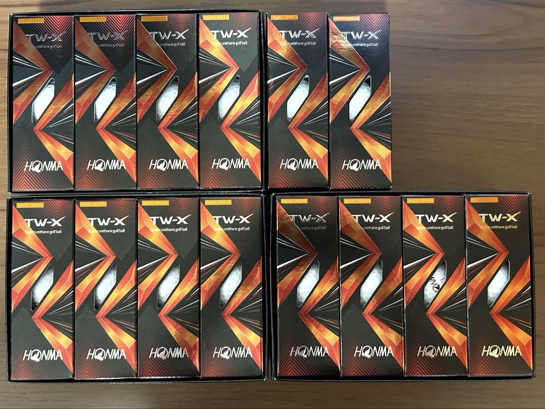 ホンマ　HONMA TWX TW-X ゴルフボール　42個　3ダース＋2スリーブ