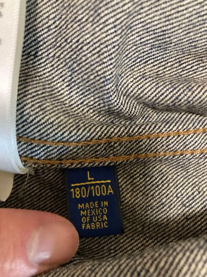 【新品未使用品】ラルフローレン/デニムジャケット/ブルー/ Lサイズ 【新品未使用品】ラルフローレン/デニムジャケット/ブルー/ Lサイズ