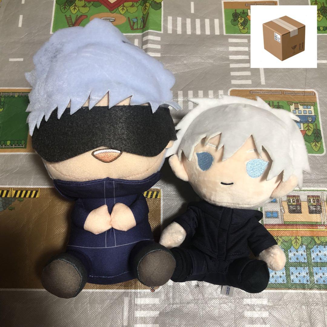 呪術廻戦五条悟 フィギュア・ぬいぐるみ・グッズセット Amazon.co.jp: 呪術廻戦 五条悟 ＆ 宿儺 マスコット2体セット