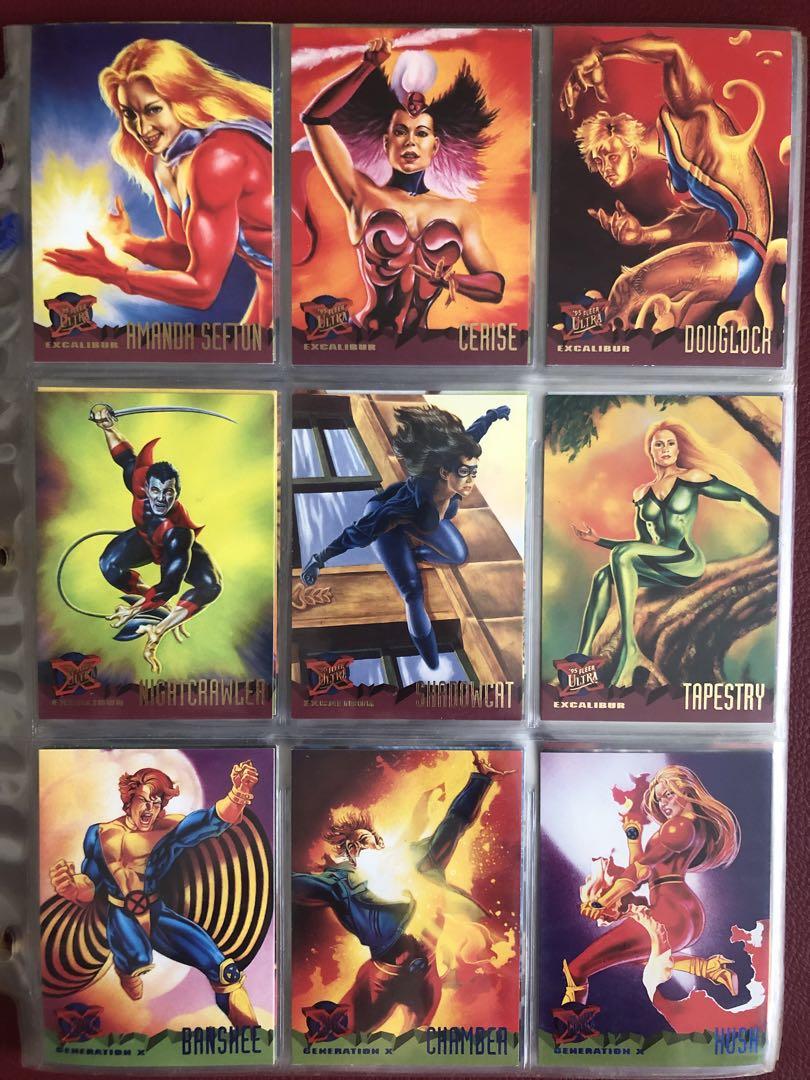 FLEER ULTRA 95 X-MEN トレーディングカード　コンプ　マーベル