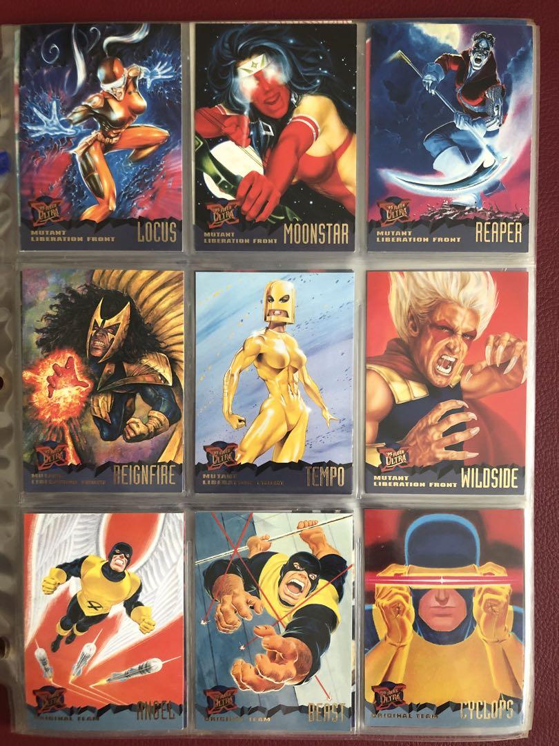 FLEER ULTRA 95 X-MEN トレーディングカード　コンプ　マーベル