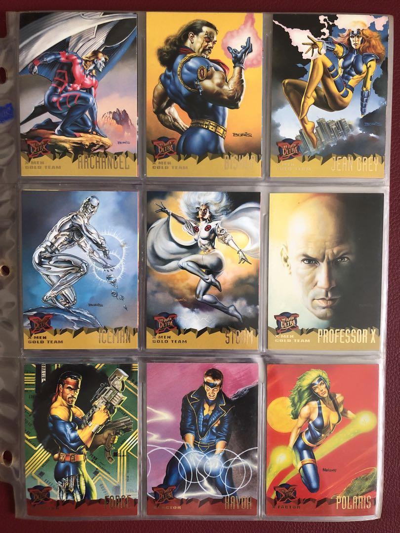 FLEER ULTRA 95 X-MEN トレーディングカード　コンプ　マーベル