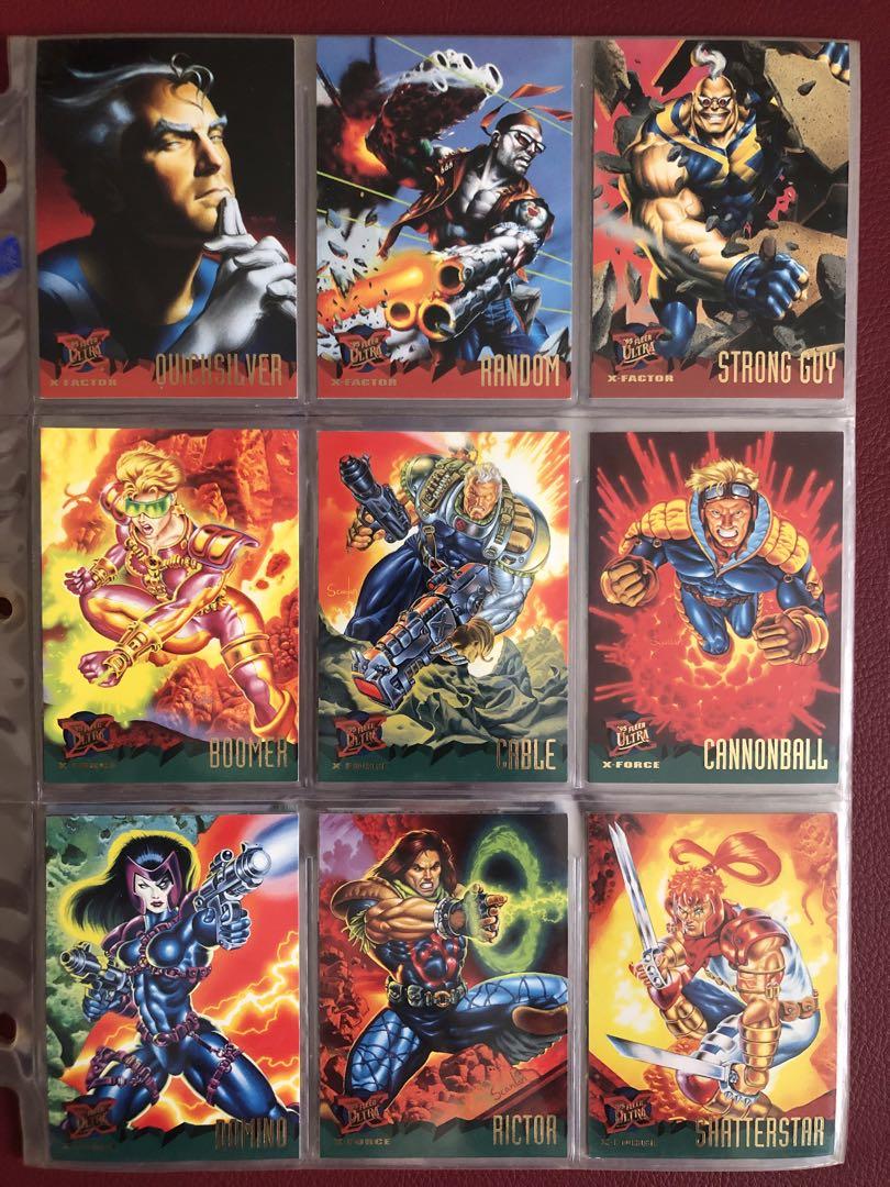 FLEER ULTRA 95 X-MEN トレーディングカード　コンプ　マーベル