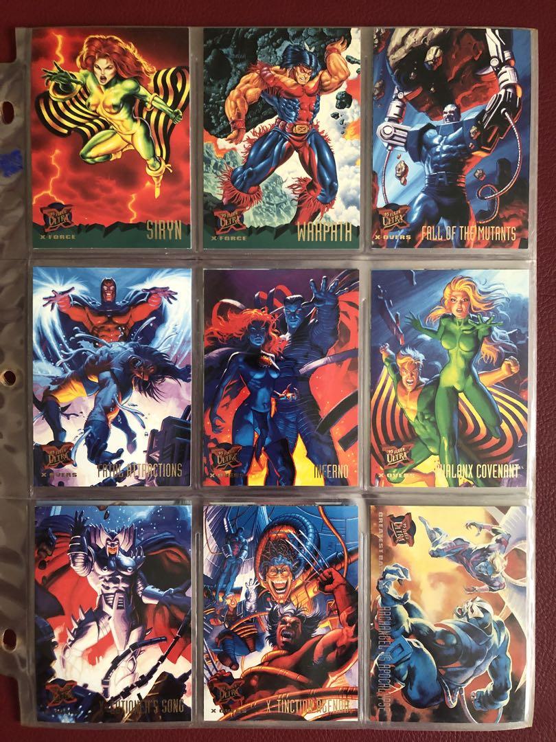 FLEER ULTRA 95 X-MEN トレーディングカード　コンプ　マーベル