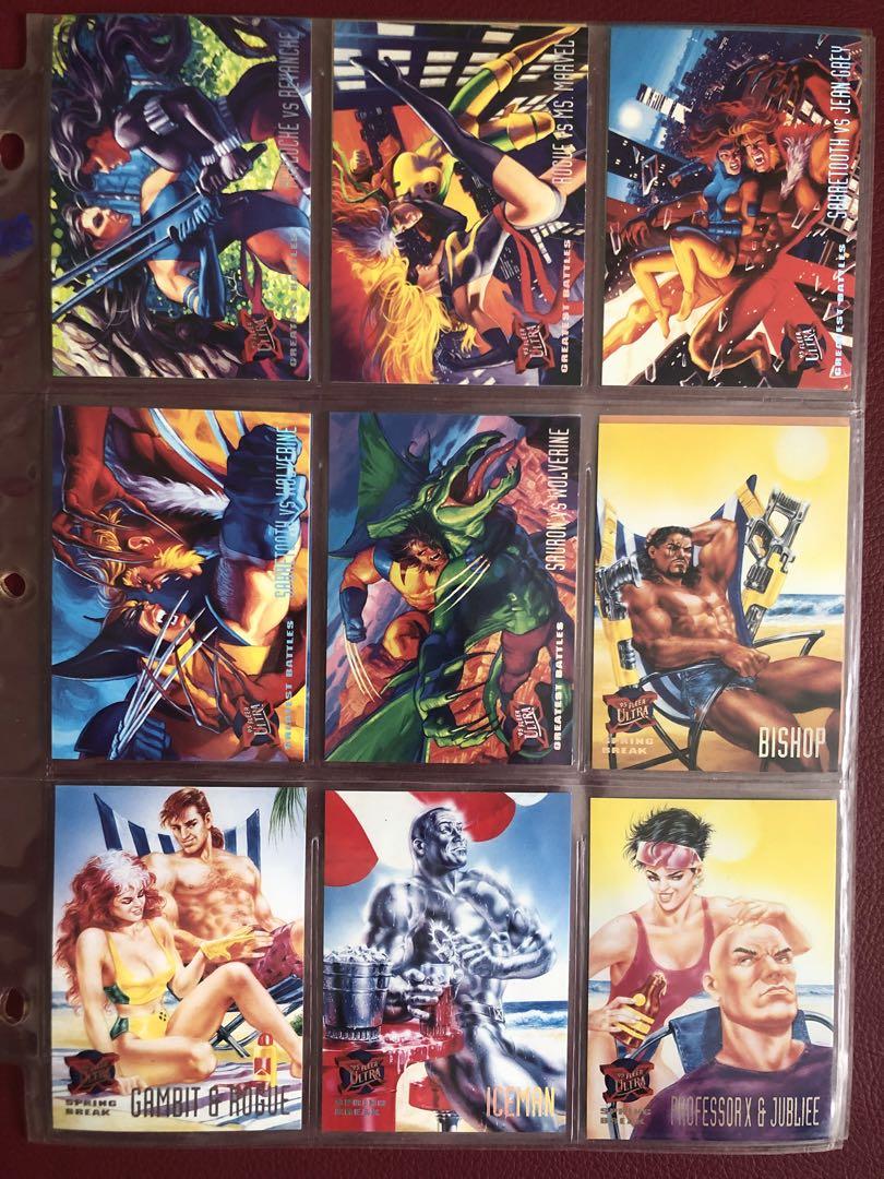 FLEER ULTRA 95 X-MEN トレーディングカード　コンプ　マーベル