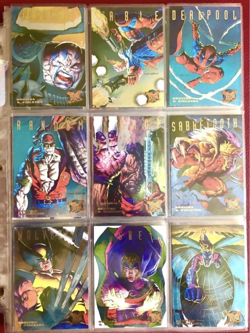 FLEER ULTRA 95 X-MEN トレーディングカード　コンプ　マーベル