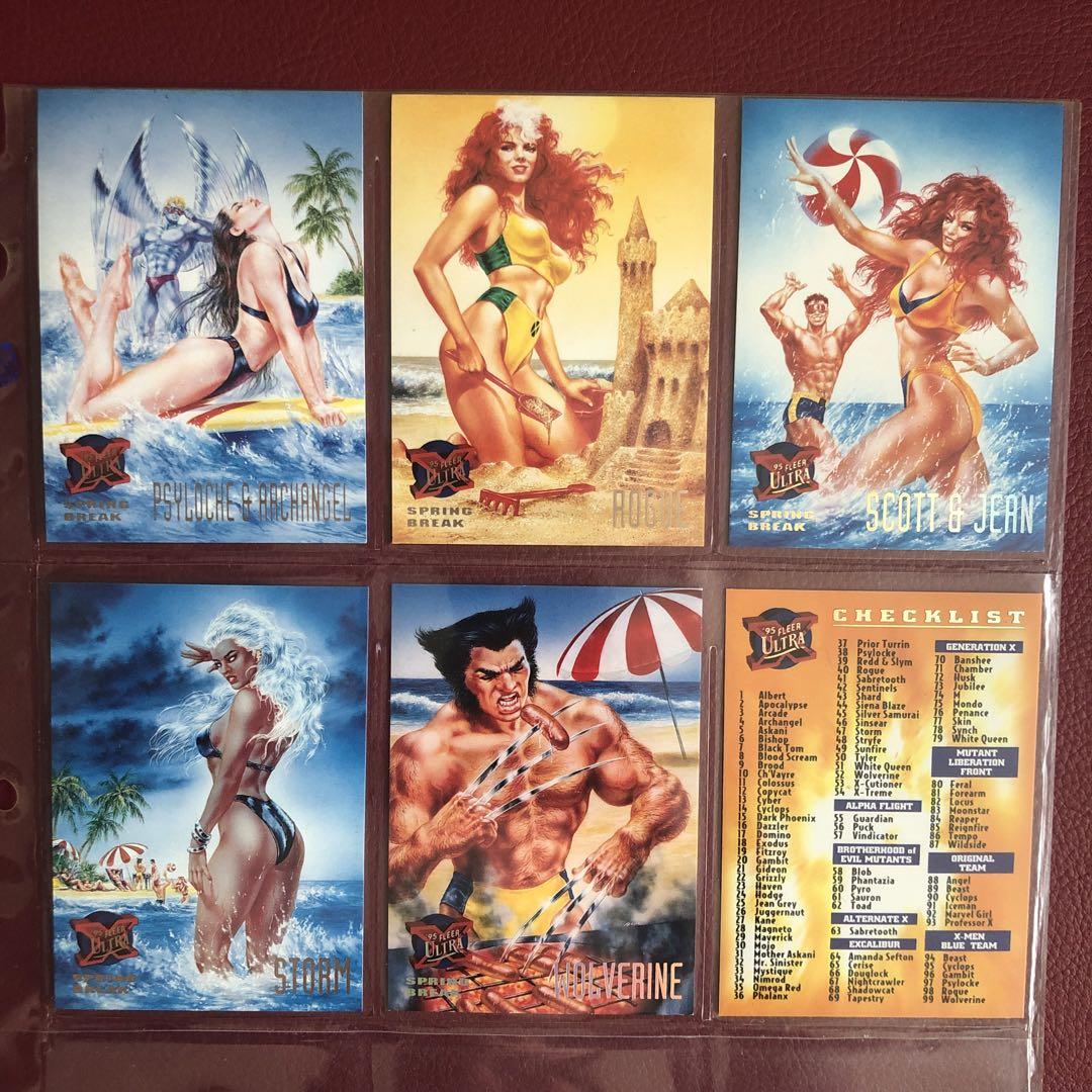 FLEER ULTRA 95 X-MEN トレーディングカード　コンプ　マーベル