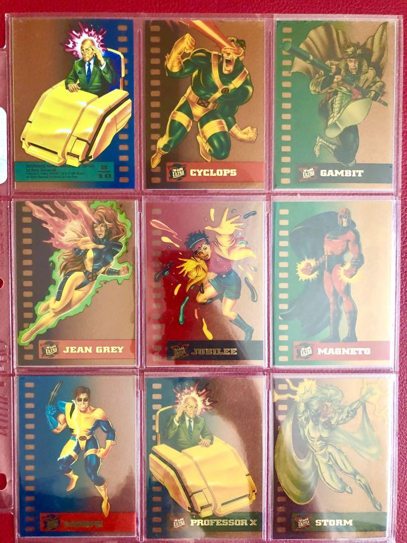FLEER ULTRA 95 X-MEN トレーディングカード　コンプ　マーベル