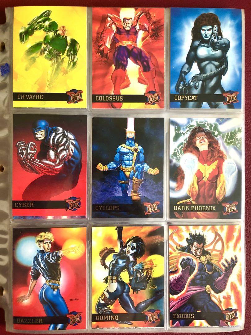 FLEER ULTRA 95 X-MEN トレーディングカード　コンプ　マーベル