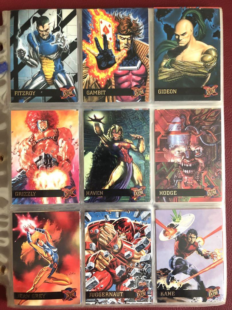 FLEER ULTRA 95 X-MEN トレーディングカード　コンプ　マーベル