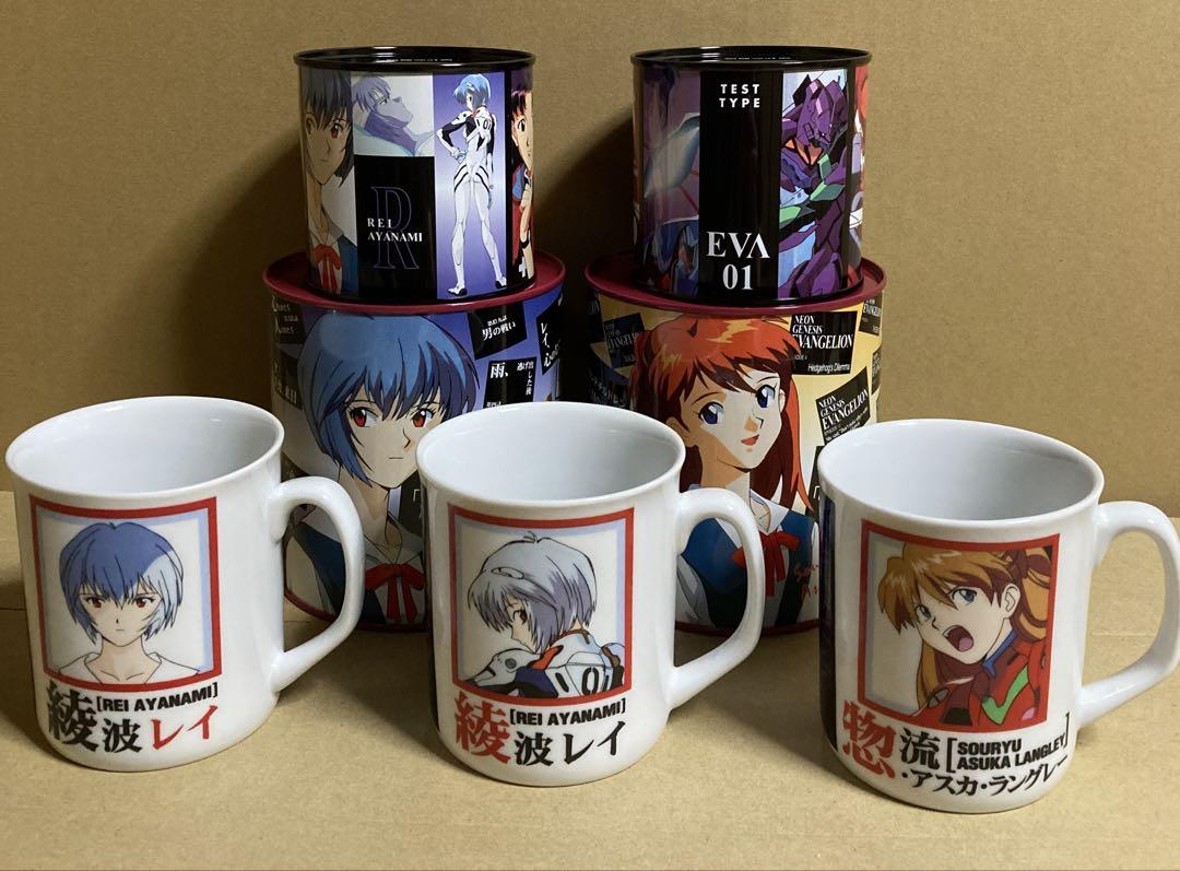 エヴァンゲリオン 貯金箱 マグカップ 未使用品 まとめ売り