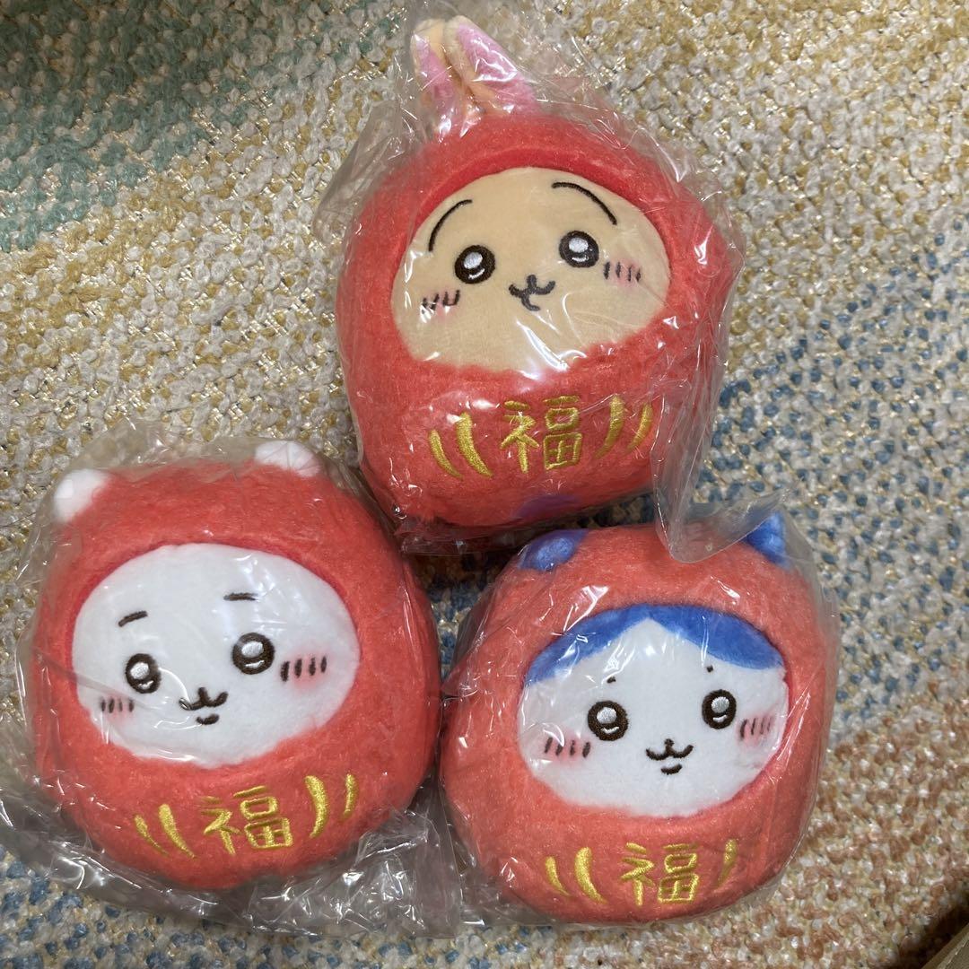 ちいかわ　だるまになっちゃった！ころりん起き上がりこぼしぬいぐるみ　全3種