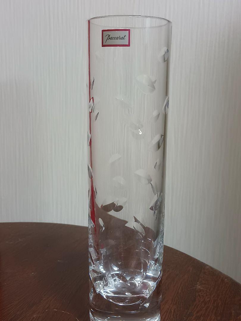 【新品未使用】バカラ　Baccarat オルグ グレイン 花瓶 花器 一輪挿し