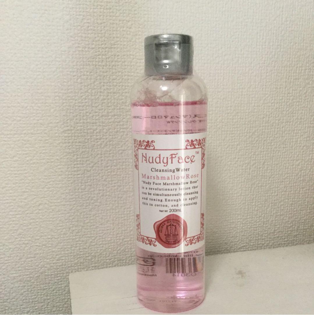 メルカリ ヌーディーフェイス クレンジングウォーター 拭き取り式メイク落とし クレンジング メイク落とし 2 666 中古や未使用のフリマ