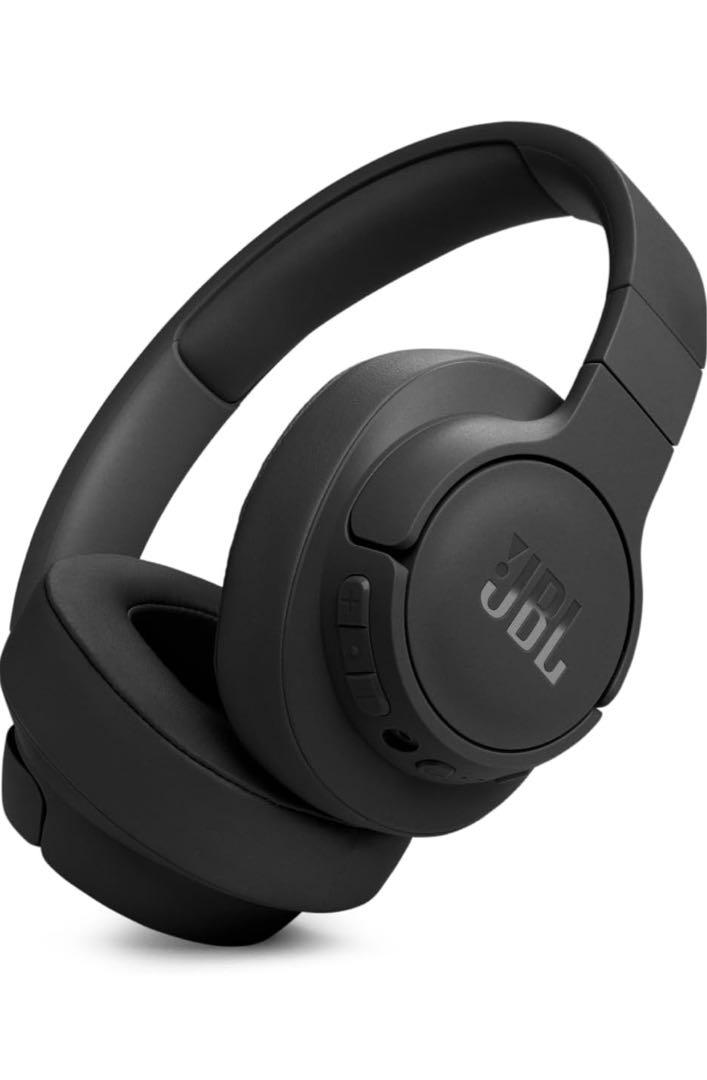 JBL ワイヤレスヘッドホン TUNE 770NC ブラック 充電ケーブル付き