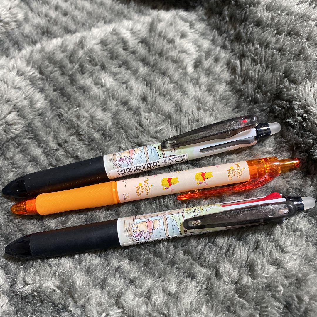ディズニー くまのプーさん 3色フリクションボールペン アクロボールペン Rg Tech Net