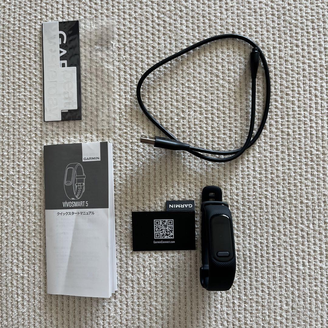 GARMIN VIVOSMART 5 BLACK Lサイズ