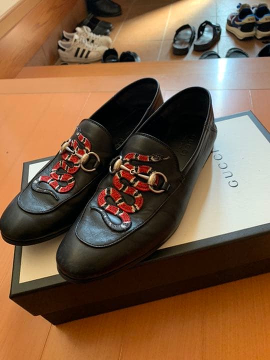 競売 gucci ローファー ホースビット スネーク 革靴 tdh-latinoamerica.de