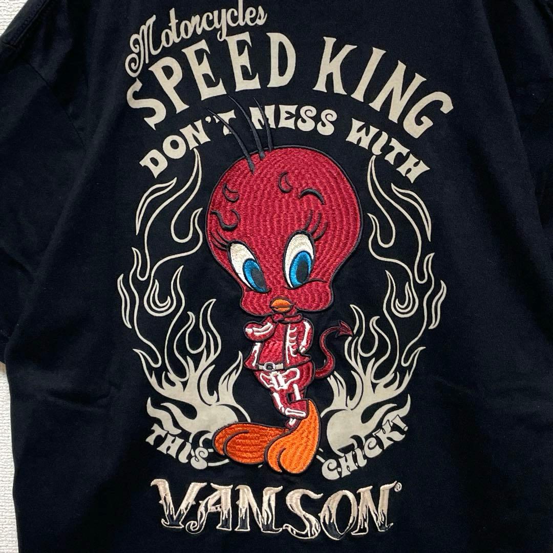 激レア VANSON バンソン ルーニーテューンズ トゥイーティー Tシャツ L 激レア VANSON バンソン ルーニーテューンズ トゥイーティー Tシャツ L