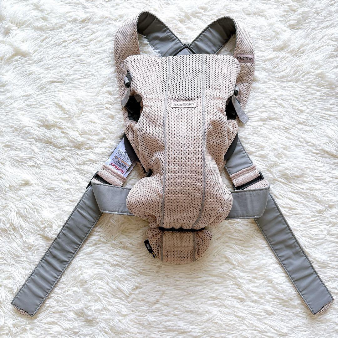 ♡極美品♡ BabyBjörn ベビーキャリアミニ ピンク メッシュ 抱っこ紐 極美品✨BabyBjörn ベビーキャリアミニ ピンク メッシュ 抱っこ