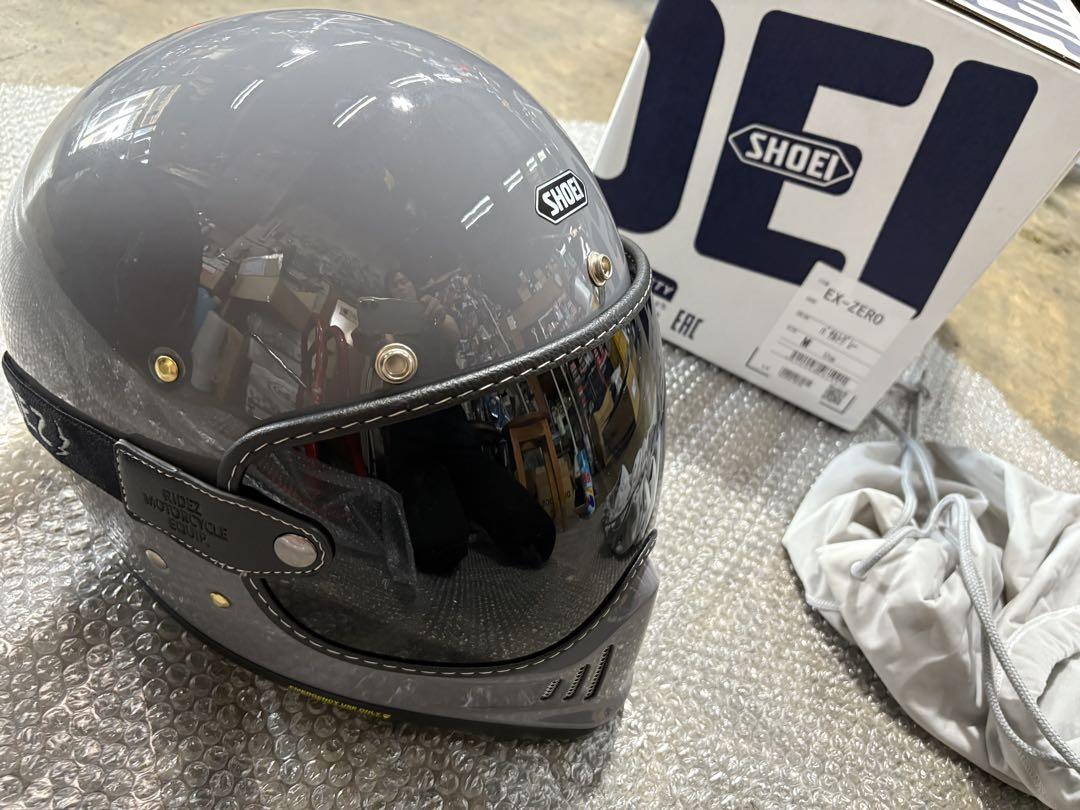 SHOEI EX-ZERO グレー フルフェイスヘルメット - メルカリ