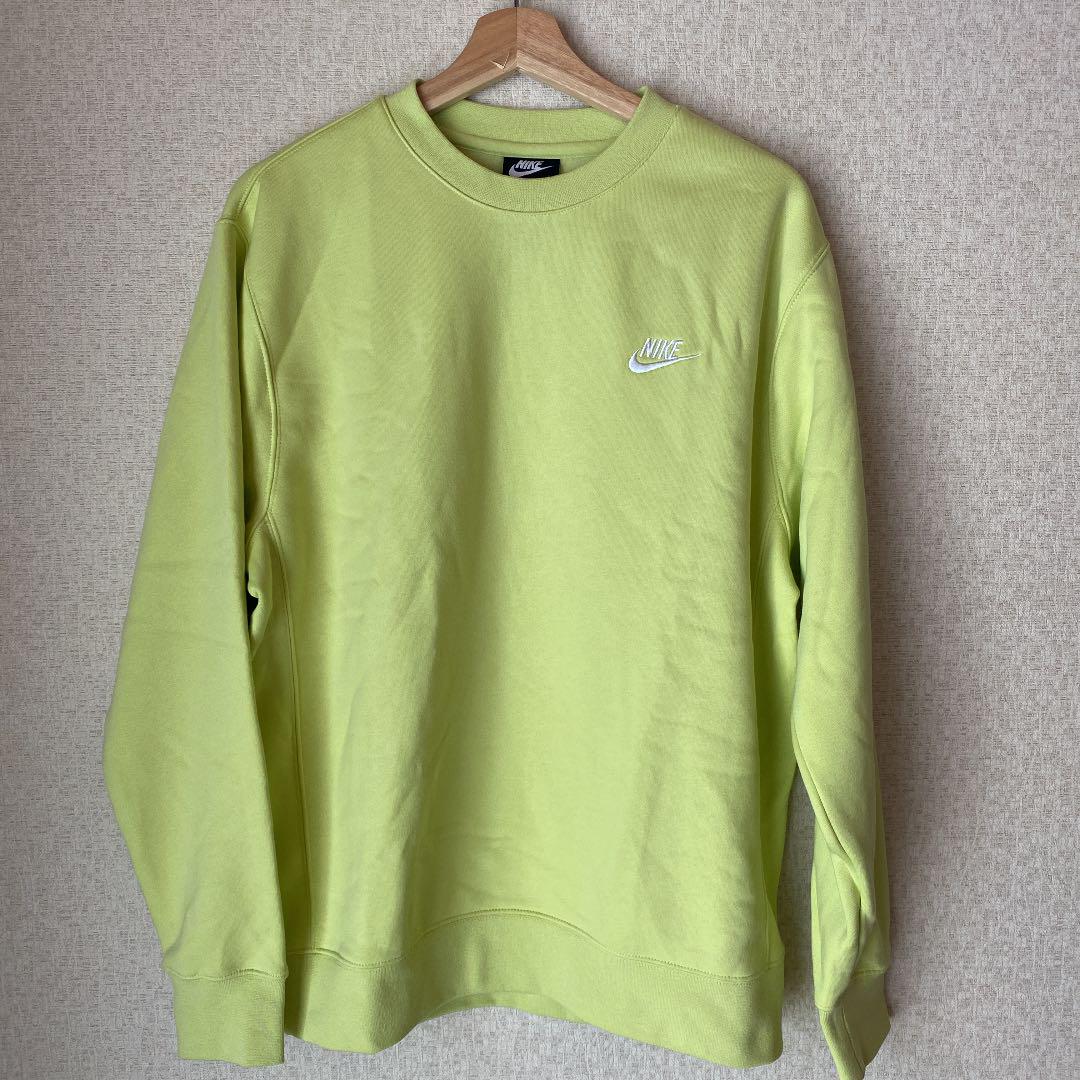 グリーン系 L激安単価で Nike スウェット トレーナー ライム色 超美品 Lサイズ スウェット メンズグリーン系l 10 800 Impactocovid Udd Cl