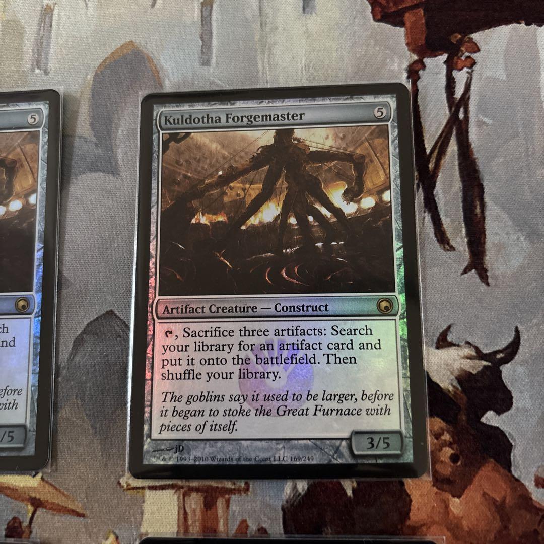 MTG カルドーサの鍛冶場主　英語foil ４枚