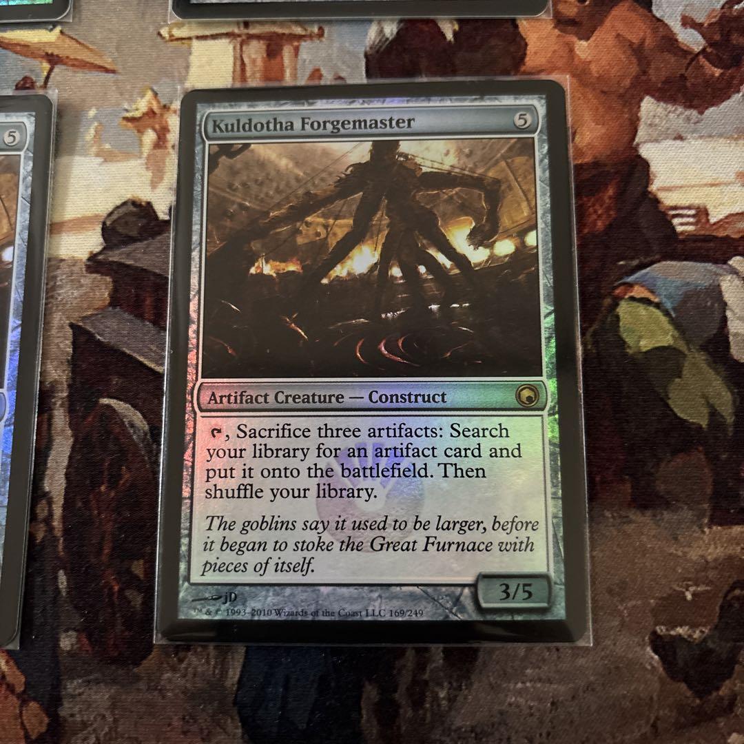 MTG カルドーサの鍛冶場主　英語foil ４枚