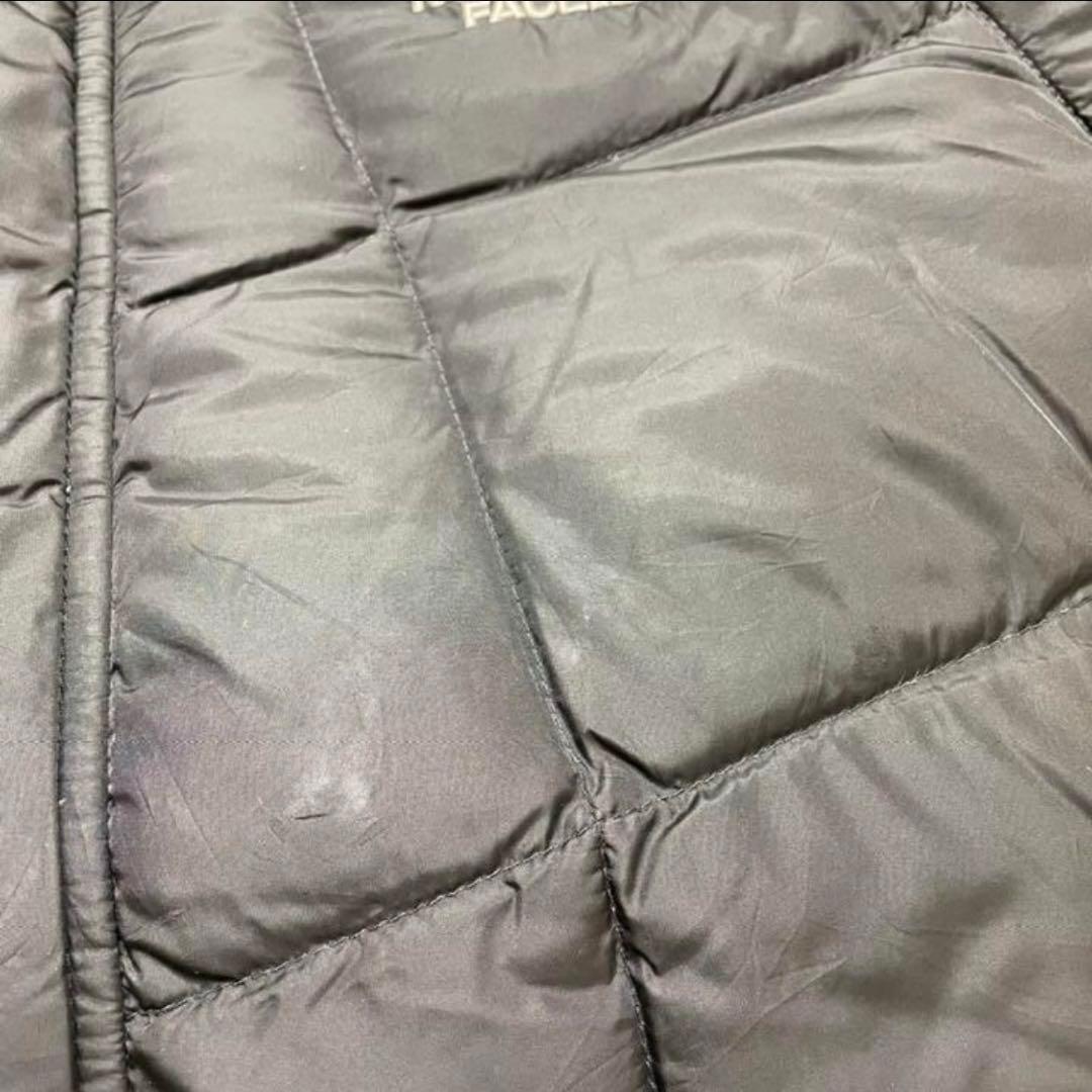 ノースフェイス 550 刺繍 ブラック 黒 ダウン ジャケット コート