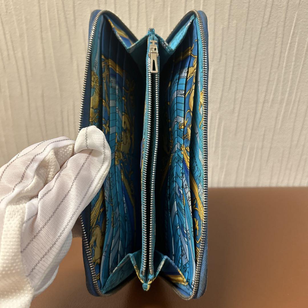 vurarika　アザップ　シルクイン　ラウンドファスナー長財布