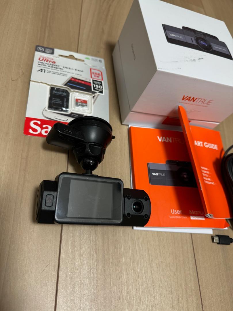 u*6様 VANTRUE N2S ドライブレコーダー 本体 未使用microSD