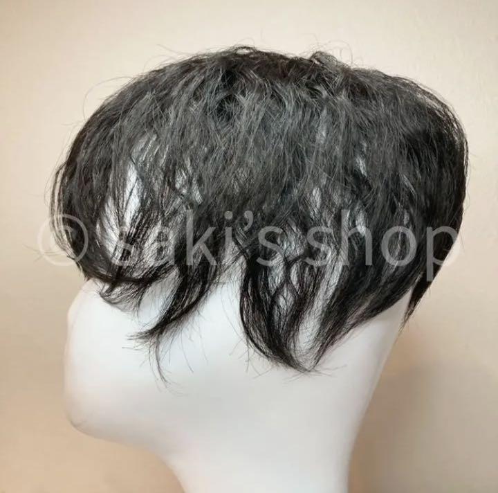 つむじパーマ3Dヘアピース】 医療用 ウィッグ 脱毛症 人毛100% ブラック - メルカリ つむじパーマ3Dヘアピース】 医療用 ウィッグ 脱毛症 人毛100% ブラック - メルカリ