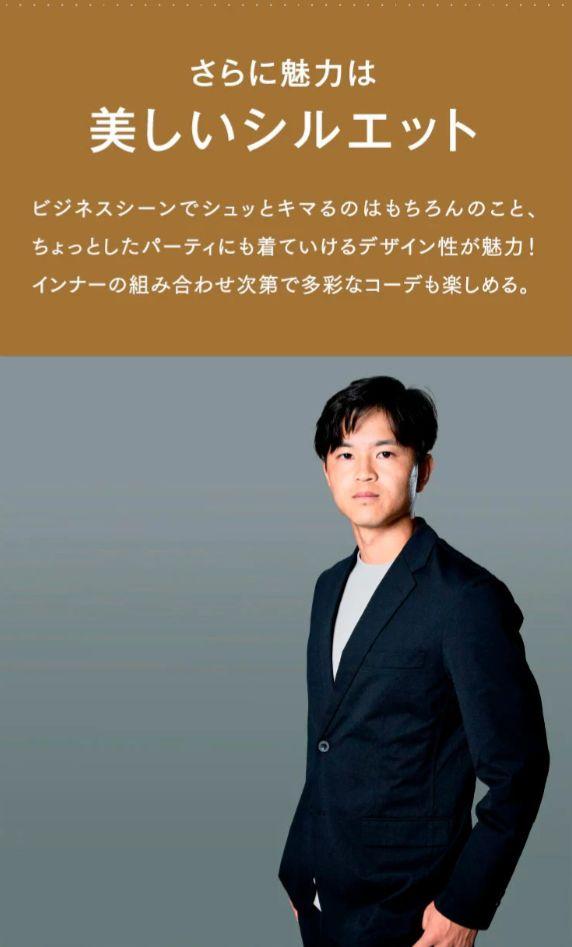 chocoZAP 動けるスーツ ネイビー Lサイズ